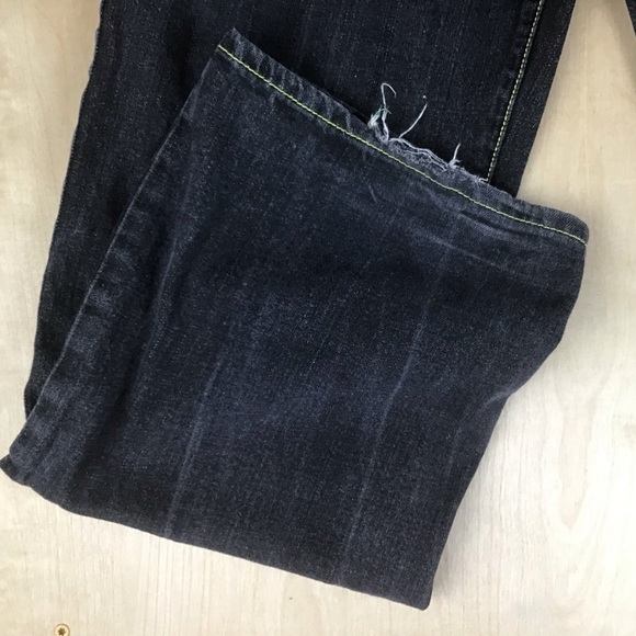 Coogi Mens Embroidered Jeans Gray Denim Baggy Loose Fitting Wide Leg Sz 34 x 34 - Picture 11 of 16